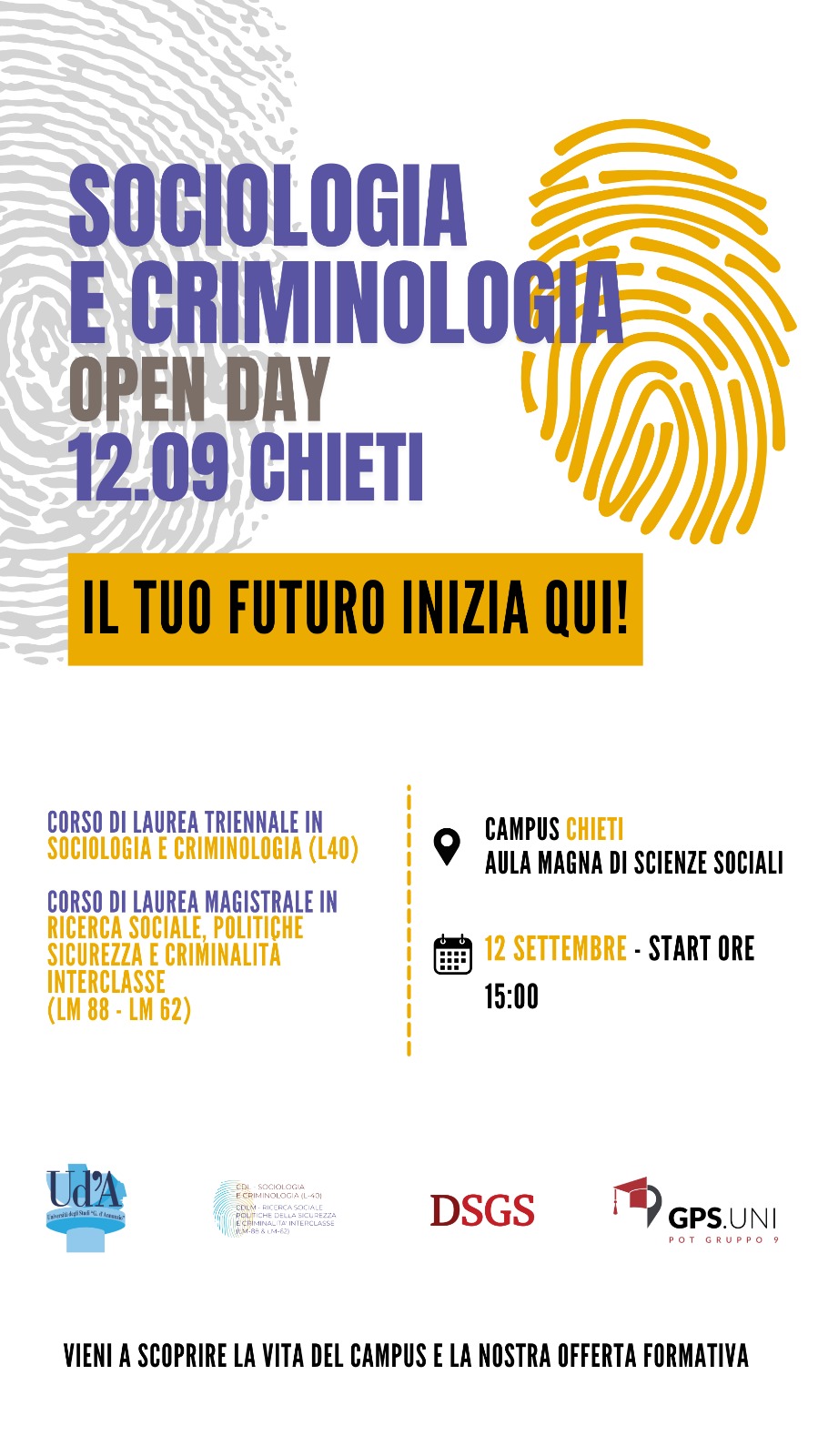 locandina open day
